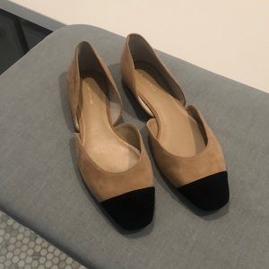 Ann Taylor flats. Size 7 1/2. Worn Once.